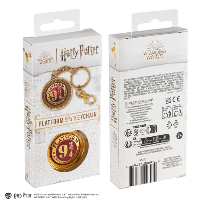 Harry Potter Metal Keychain Platform 9 3/4