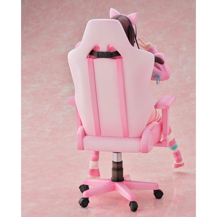 Comic Unreal PVC Statue 1/6 The Bewitching Landmine-Type Catgirl Streamer, Kuro Illustrated by Danimaru 22 cm