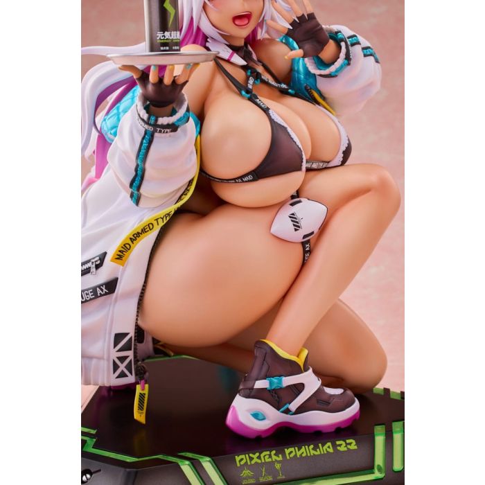 Original Character Statue 1/4 Meido-Busou: Ax Street Ver. 26 cm