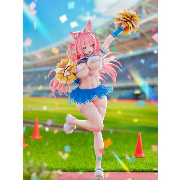 Original Character Statue 1/5 Kemomimi Cheer Girl illustration by Yatanuki Kei 35 cm