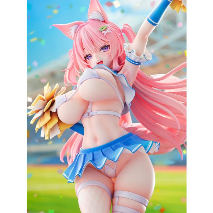 Original Character Statue 1/5 Kemomimi Cheer Girl illustration by Yatanuki Kei 35 cm