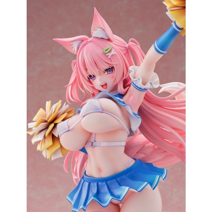 Original Character Statue 1/5 Kemomimi Cheer Girl illustration by Yatanuki Kei 35 cm
