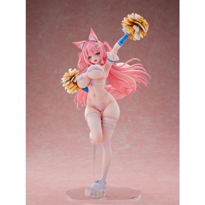 Original Character Statue 1/5 Kemomimi Cheer Girl illustration by Yatanuki Kei 35 cm