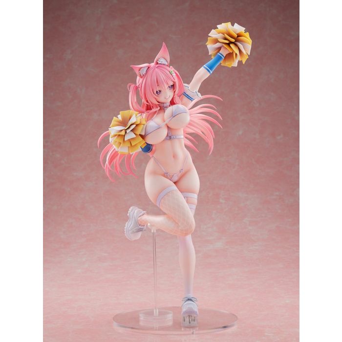 Original Character Statue 1/5 Kemomimi Cheer Girl illustration by Yatanuki Kei DX Version 35 cm       