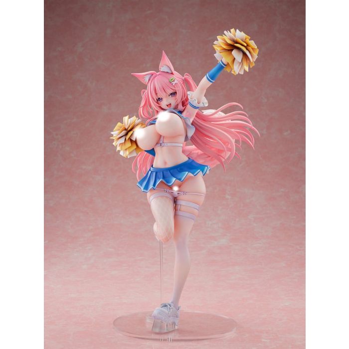 Original Character Statue 1/5 Kemomimi Cheer Girl illustration by Yatanuki Kei DX Version 35 cm       