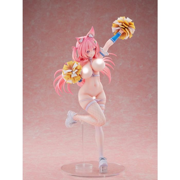 Original Character Statue 1/5 Kemomimi Cheer Girl illustration by Yatanuki Kei DX Version 35 cm       