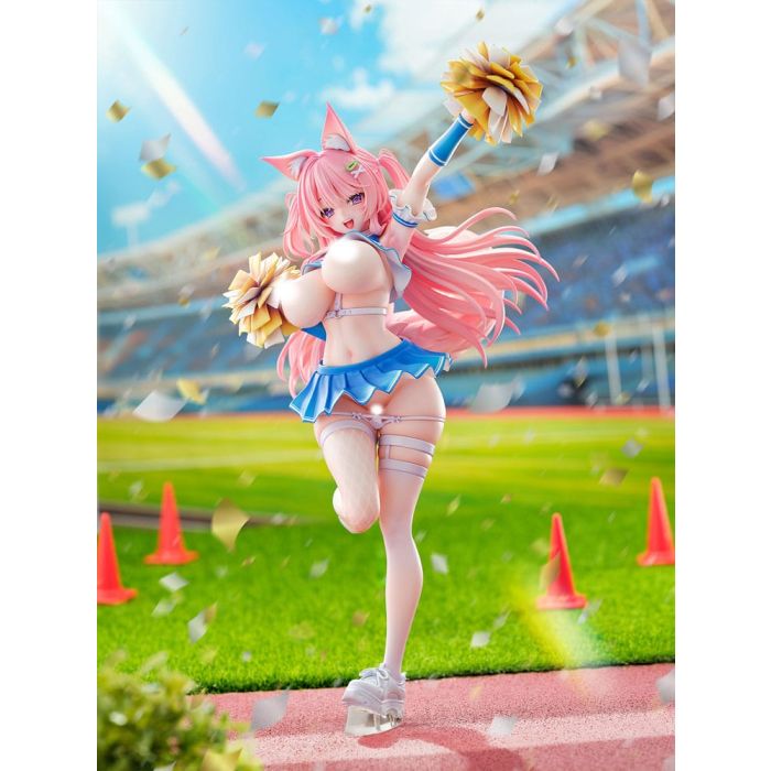 Original Character Statue 1/5 Kemomimi Cheer Girl illustration by Yatanuki Kei DX Version 35 cm       