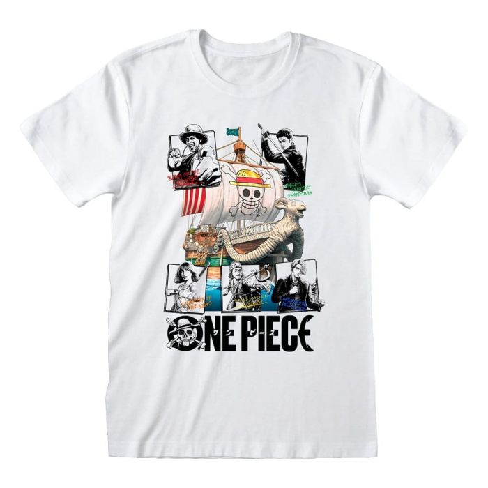 One Piece T-Shirt Merry Go Call Outs Size XL