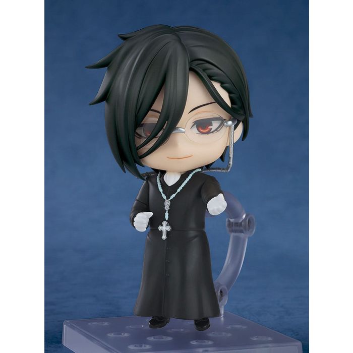Black Butler: Boarding School Arc Nendoroid Action Figure Sebastian Michaelis: Sapphire Owl Ver. 10 cm