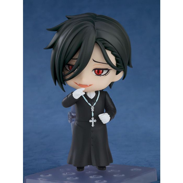 Black Butler: Boarding School Arc Nendoroid Action Figure Sebastian Michaelis: Sapphire Owl Ver. 10 cm
