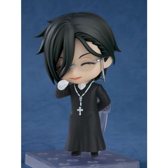 Black Butler: Boarding School Arc Nendoroid Action Figure Sebastian Michaelis: Sapphire Owl Ver. 10 cm