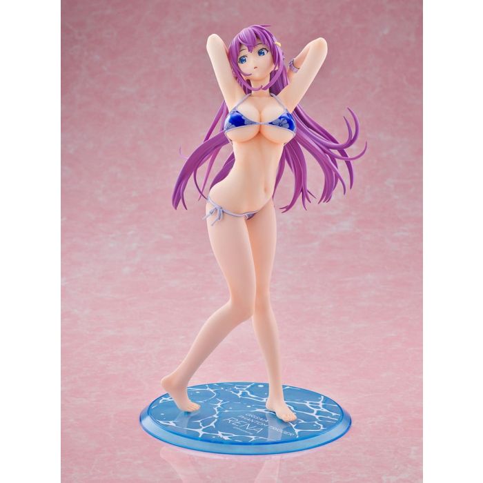 Grisaia Phantom Trigger PVC Statue 1/6 Rena Fukami Metallic Blue Ver. 28 cm