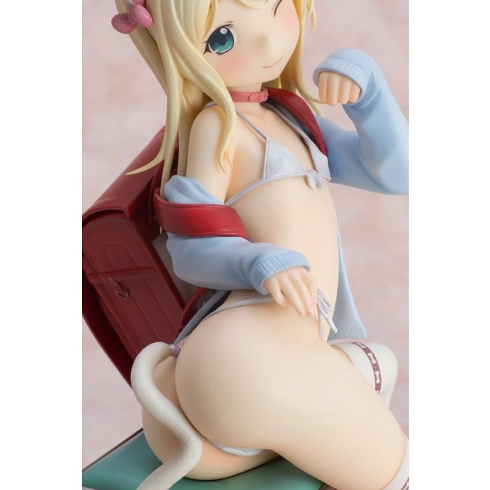 Hatsukoi Ribbon PVC Figure 1/6 Yuu White cat Ver. 25 cm