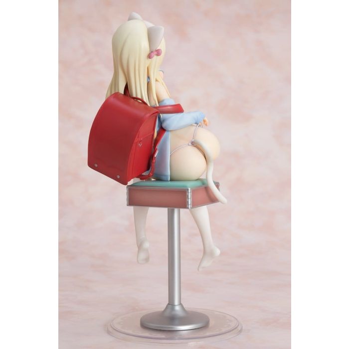 Hatsukoi Ribbon PVC Figure 1/6 Yuu White cat Ver. 25 cm