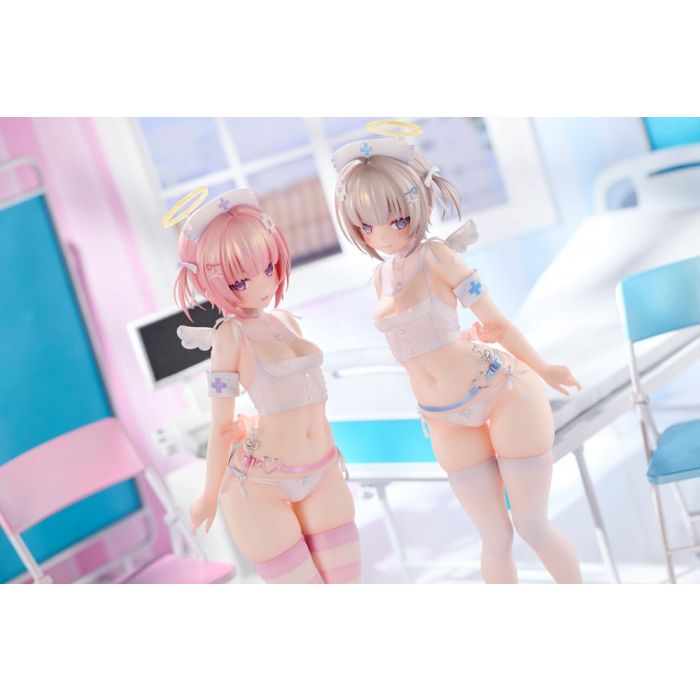 Original Character Statue 1/6 Suzu & Nagi Illustrated by Kuma 4-gou Set Edition 27 cm