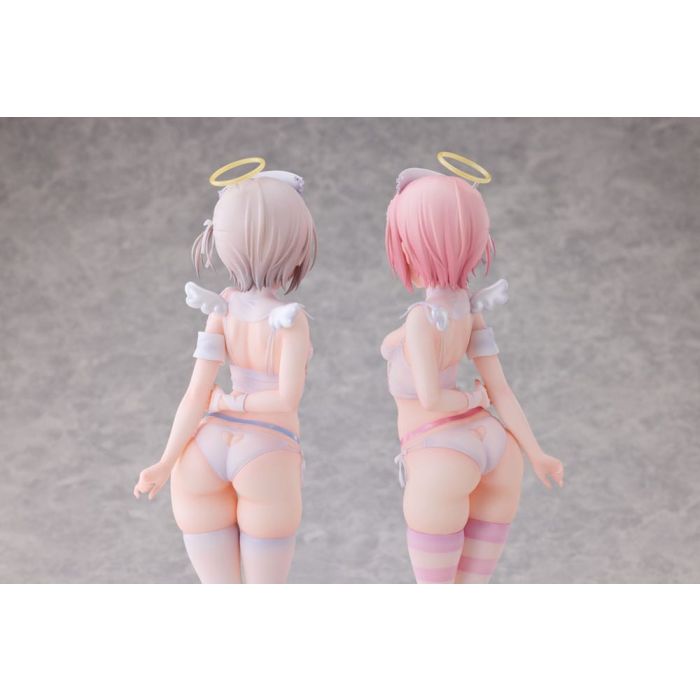 Original Character Statue 1/6 Suzu & Nagi Illustrated by Kuma 4-gou Set Edition 27 cm