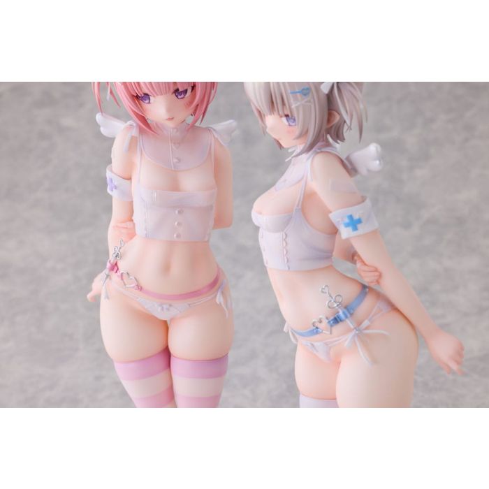 Original Character Statue 1/6 Suzu & Nagi Illustrated by Kuma 4-gou Set Edition 27 cm