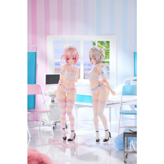 Original Character Statue 1/6 Suzu & Nagi Illustrated by Kuma 4-gou Set Edition 27 cm