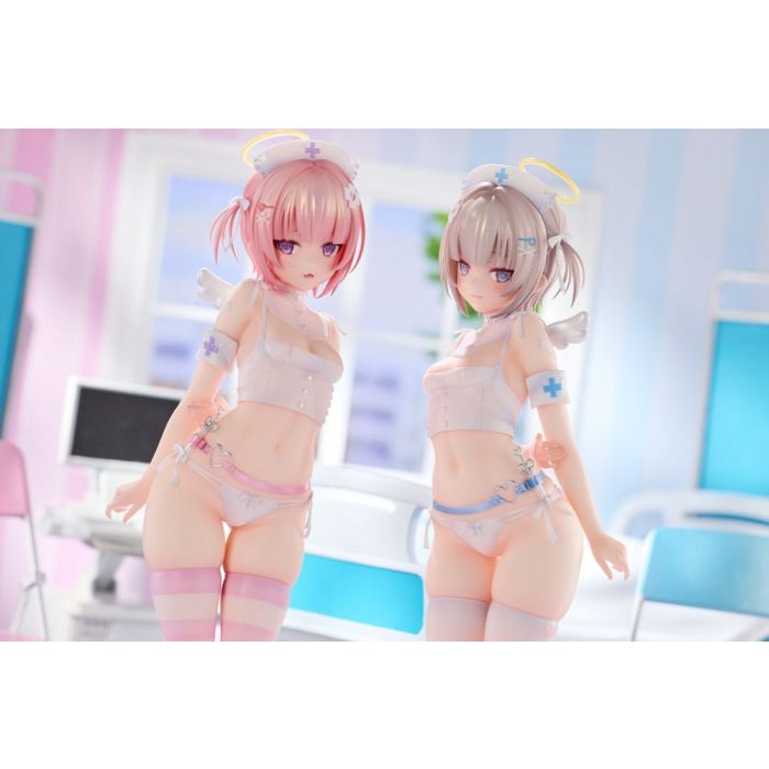 Original Character Statue 1/6 Suzu & Nagi Illustrated by Kuma 4-gou Set Edition 27 cm