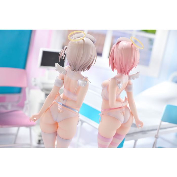 Original Character Statue 1/6 Suzu & Nagi Illustrated by Kuma 4-gou Set Edition 27 cm