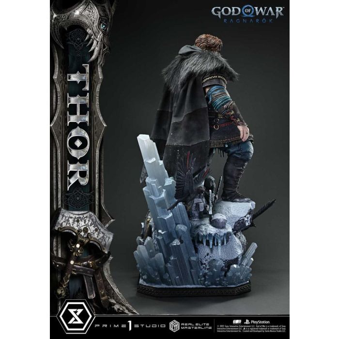 God of War: Ragnarök Real Elite Masterline Series Statue 1/3 Thor 105 cm
