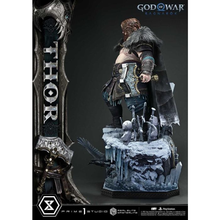 God of War: Ragnarök Real Elite Masterline Series Statue 1/3 Thor 105 cm