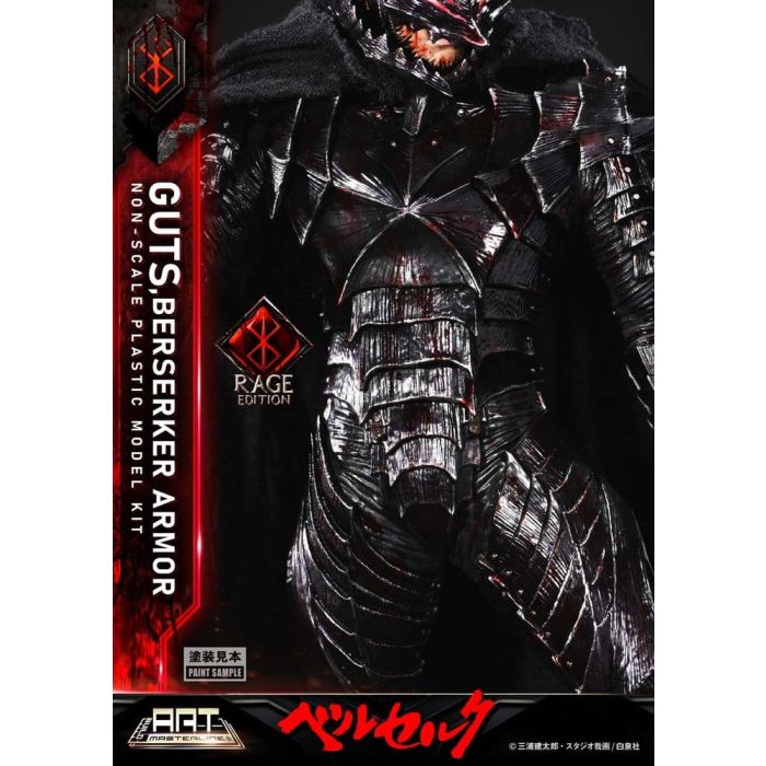 Berserk Plastic Build Art Masterline Model Kit Guts Berserker Armor Rage Pre-Assembled & Pre-Painted 30 cm