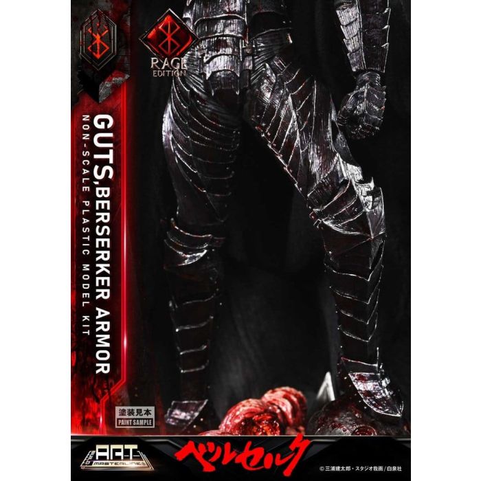 Berserk Plastic Build Art Masterline Model Kit Guts Berserker Armor Rage Pre-Assembled & Pre-Painted 30 cm