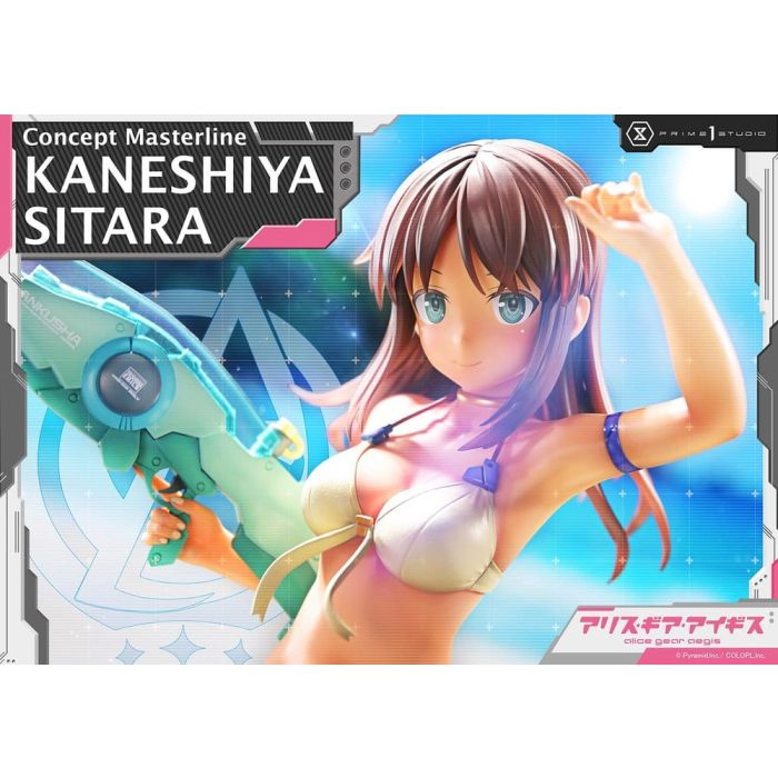 Alice Gear Aegis Concept Masterline Statue 1/5 Kaneshiya Sitara 35 cm