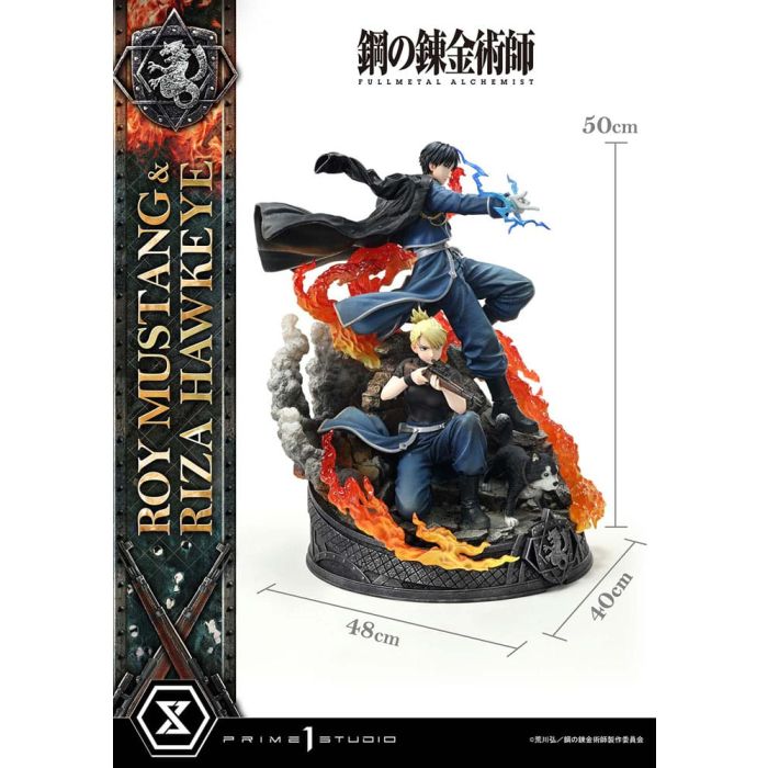 Fullmetal Alchemist Concept Masterline Statue 1/6 Roy Mustang & Riza Hawkeye Regular Version 50 cm