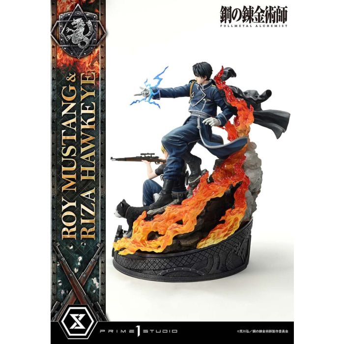 Fullmetal Alchemist Concept Masterline Statue 1/6 Roy Mustang & Riza Hawkeye Regular Version 50 cm