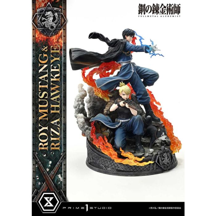 Fullmetal Alchemist Concept Masterline Statue 1/6 Roy Mustang & Riza Hawkeye Regular Version 50 cm