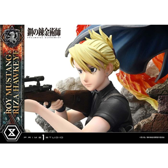 Fullmetal Alchemist Concept Masterline Statue 1/6 Roy Mustang & Riza Hawkeye Regular Version 50 cm