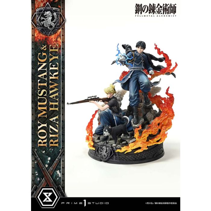 Fullmetal Alchemist Concept Masterline Statue 1/6 Roy Mustang & Riza Hawkeye Regular Version 50 cm