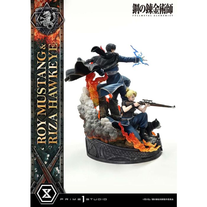 Fullmetal Alchemist Concept Masterline Statue 1/6 Roy Mustang & Riza Hawkeye Regular Version 50 cm