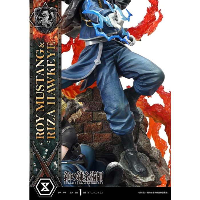 Fullmetal Alchemist Concept Masterline Statue 1/6 Roy Mustang & Riza Hawkeye Regular Version 50 cm