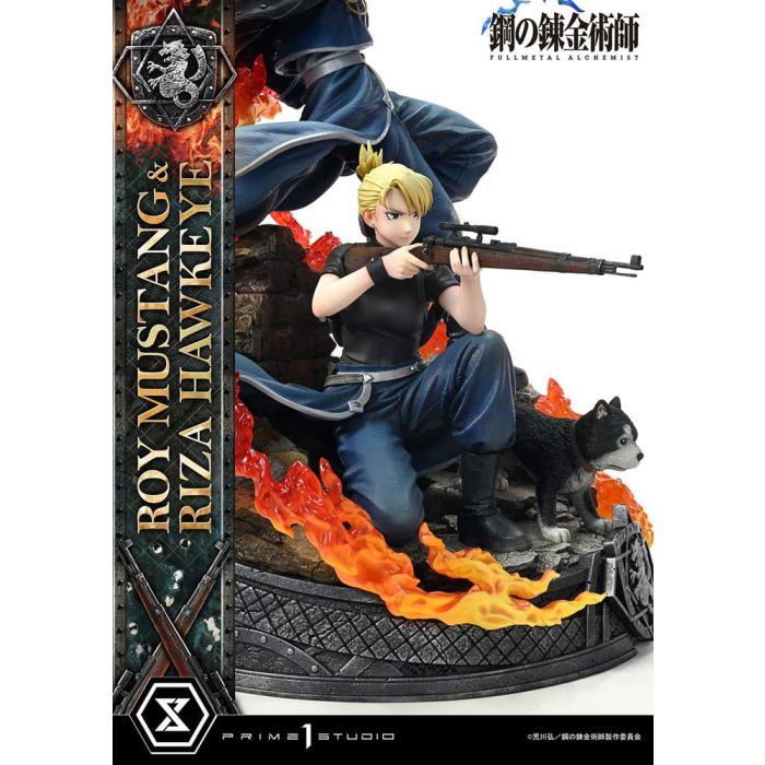 Fullmetal Alchemist Concept Masterline Statue 1/6 Roy Mustang & Riza Hawkeye Regular Version 50 cm