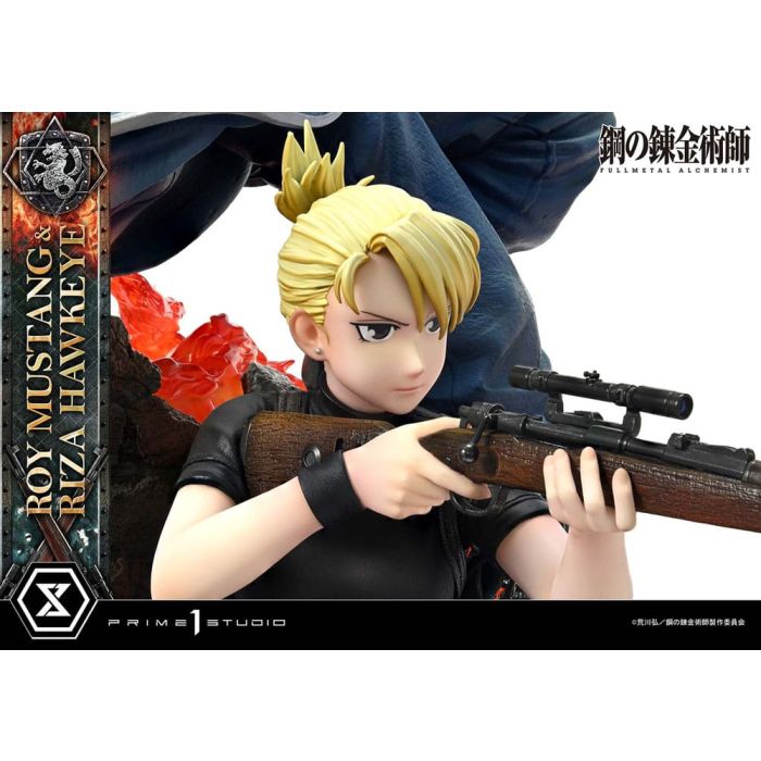 Fullmetal Alchemist Concept Masterline Statue 1/6 Roy Mustang & Riza Hawkeye Regular Version 50 cm