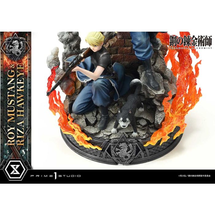 Fullmetal Alchemist Concept Masterline Statue 1/6 Roy Mustang & Riza Hawkeye Regular Version 50 cm