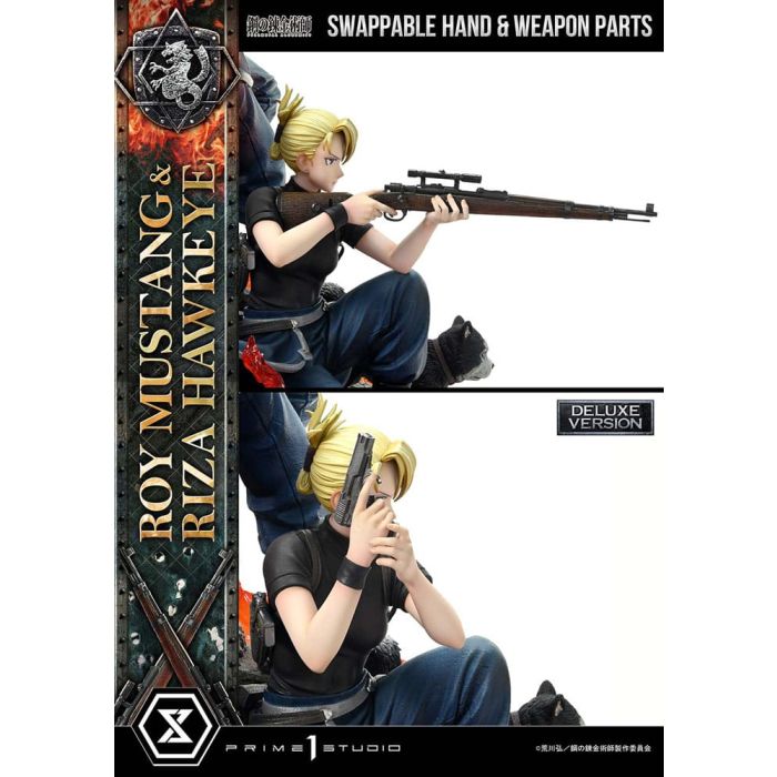 Fullmetal Alchemist Concept Masterline Statue 1/6 Roy Mustang & Riza Hawkeye Deluxe Version 50 cm