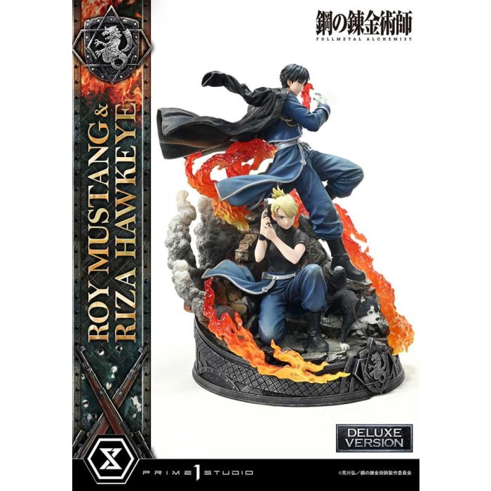 Fullmetal Alchemist Concept Masterline Statue 1/6 Roy Mustang & Riza Hawkeye Deluxe Version 50 cm