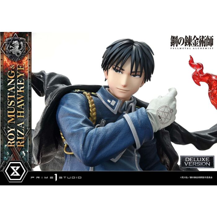 Fullmetal Alchemist Concept Masterline Statue 1/6 Roy Mustang & Riza Hawkeye Deluxe Version 50 cm