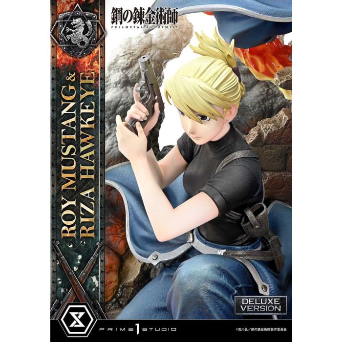 Fullmetal Alchemist Concept Masterline Statue 1/6 Roy Mustang & Riza Hawkeye Deluxe Bonus Version 50 cm