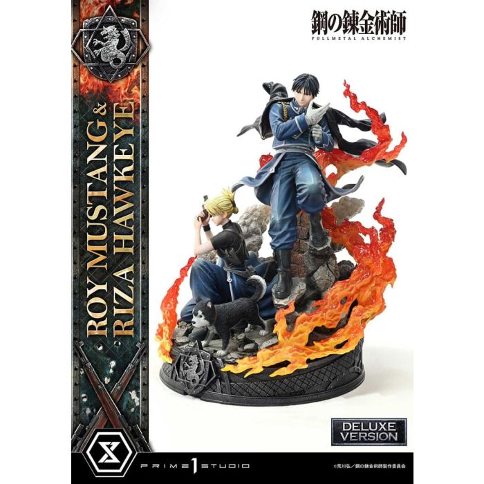 Fullmetal Alchemist Concept Masterline Statue 1/6 Roy Mustang & Riza Hawkeye Deluxe Bonus Version 50 cm