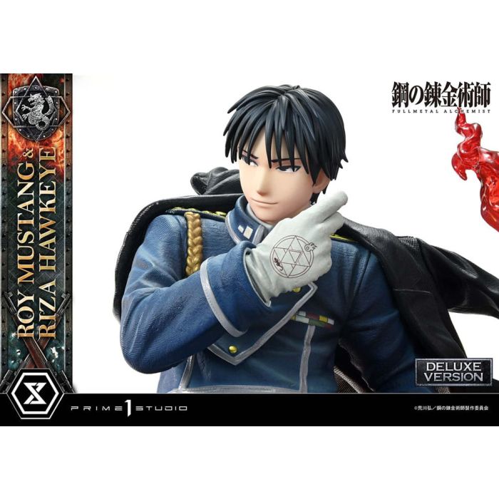 Fullmetal Alchemist Concept Masterline Statue 1/6 Roy Mustang & Riza Hawkeye Deluxe Bonus Version 50 cm