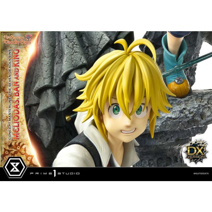 Seven Deadly Sins Concept Masterline Series Statue Meliodas, Ban and King Deluxe Version 55 cm