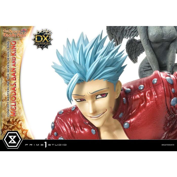 Seven Deadly Sins Concept Masterline Series Statue Meliodas, Ban and King Deluxe Version 55 cm