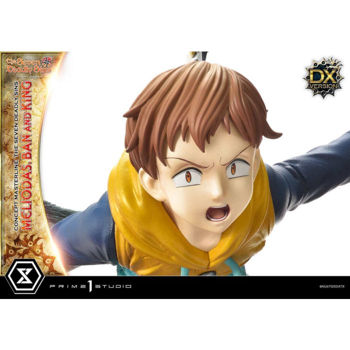 Seven Deadly Sins Concept Masterline Series Statue Meliodas, Ban and King Deluxe Version 55 cm