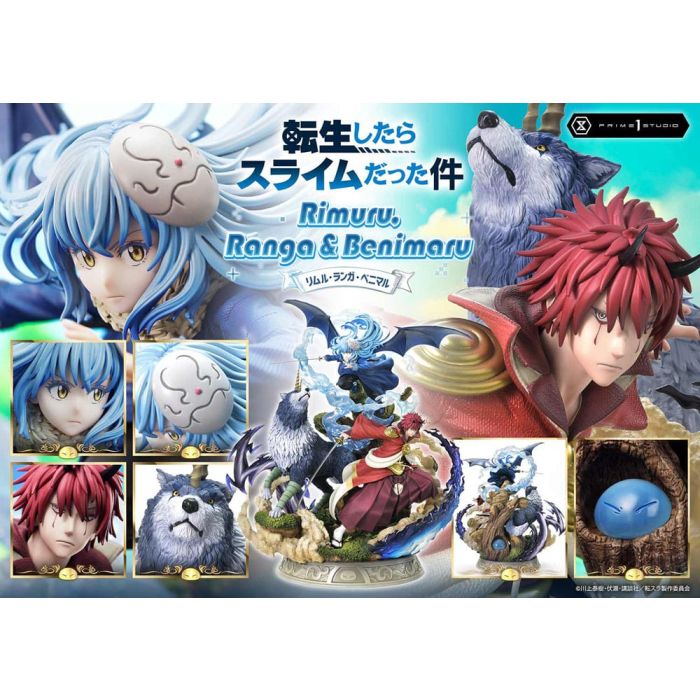 That Time I Got Reincarnated as a Slime Concept Masterline Series Statue 1/6 Rimuru, Ranga and Benimaru 59 cm