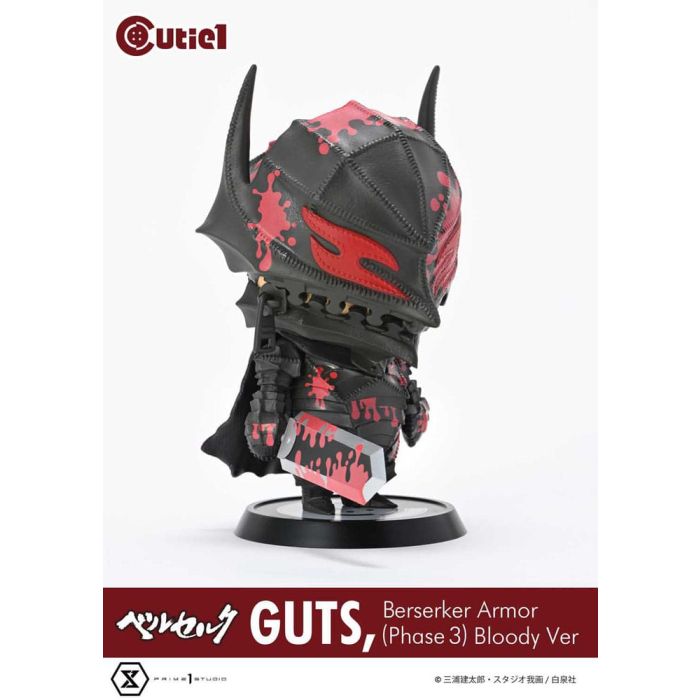 Berserk Cutie1 PVC Figure Guts Berserker Armor (Phase 3) Bloody Ver. 12 cm 